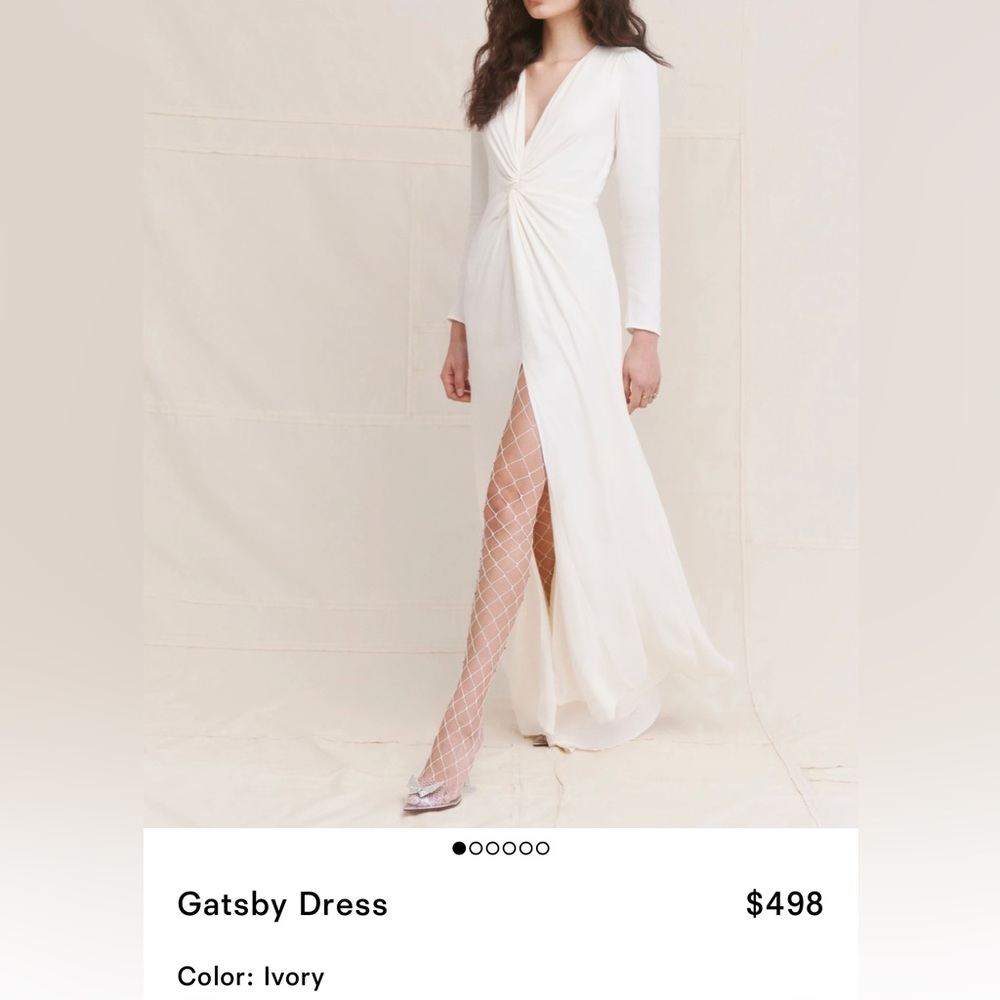 NWT Reformation Gatsby Dress